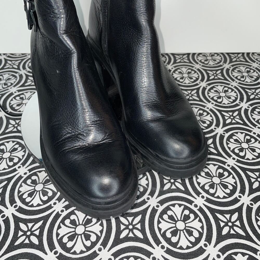 NATURALIZER Trina Mid Shaft Boots, black pebble, 7 - Picture 5 of 11